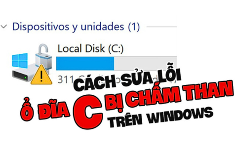Lỗi dấu chấm than vàng trên ổ đĩa biểu thị cho sự cố gì?