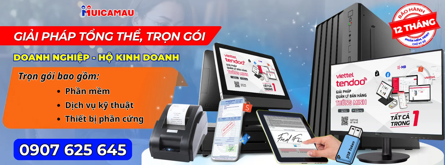 Giải pháp tổng thể cho doanh nghiệp - hộ kinh doanh