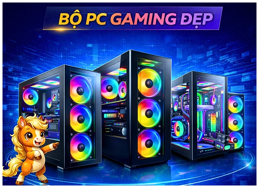 Bộ PC Gaming Đẹp