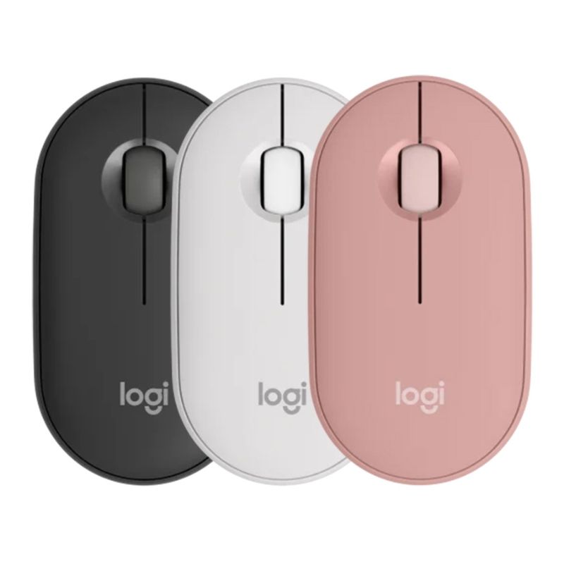 Chuột không dây Logitech PEBBLE M350s (kết nối bằng Bluetooth, Bolt USB)